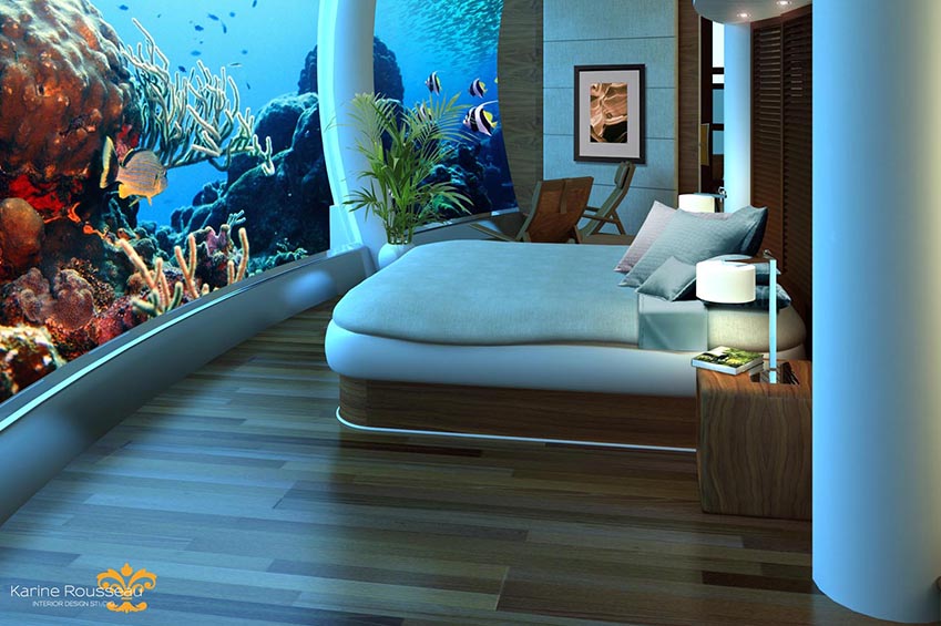 Underwater hotels New Hotel Trends and Worldwide Concepts